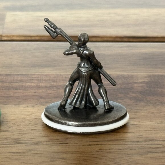 Star Wars Saga Edition Monopoly Replacement Tokens 6 Pieces Pewter Figures 2005 - Picture 14 of 16